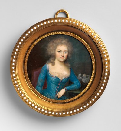 Retrato de una mujer de French Painter