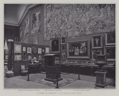 Sala del siglo XVIII en el Museo de la Infancia en el Petit Palais, París de French Photographer