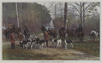 Un cruce de caminos en el Bosque de Rambouillet, Francia de French Photographer
