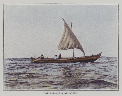 Una lancha en Arcachon, Francia de French Photographer