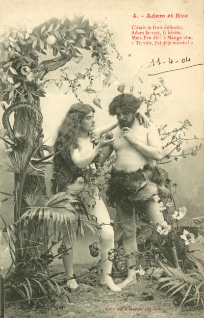 Adán y Eva de French Photographer