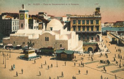 Argel, Argelia, Plaza del Gobierno, Mezquita de French Photographer