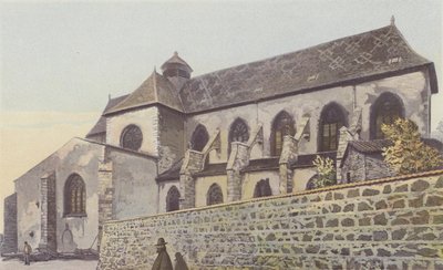 Ambierle, Iglesia, Fachada S de French Photographer