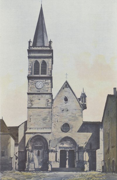 Ambronay, Iglesia, Fachada O de French Photographer