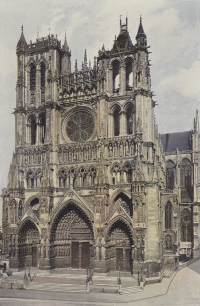 Amiens, Fachada de la catedral de French Photographer