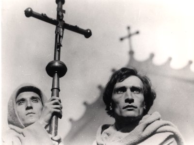 Antonin Artaud (1896-1948) en la película La Pasión de Juana de Arco de Carl Theodor Dreyer (1889-1968) 1928 de French Photographer