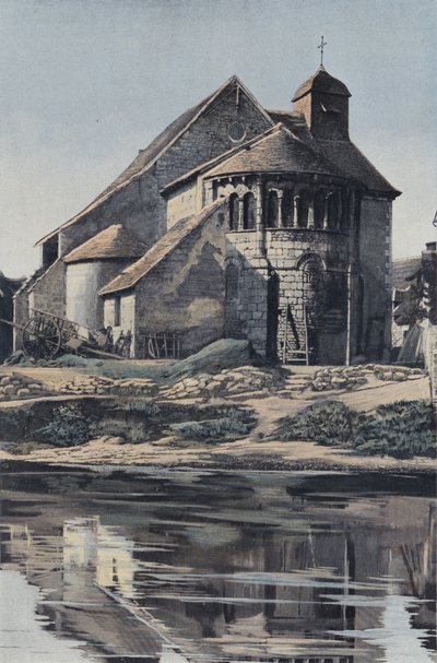 Ardentes, Iglesia, Lado sur de French Photographer
