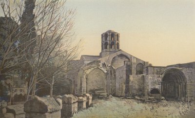 Arlés, Les Alyscamps, Iglesia Saint-Honorat de French Photographer