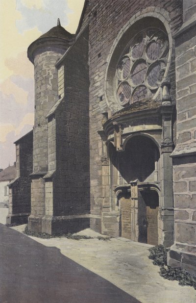 Avirey-Lingey, Iglesia de Avirey, Puerta S de French Photographer