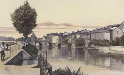 Bar-le-Duc, El puente Notre-Dame, sobre el Ornain de French Photographer