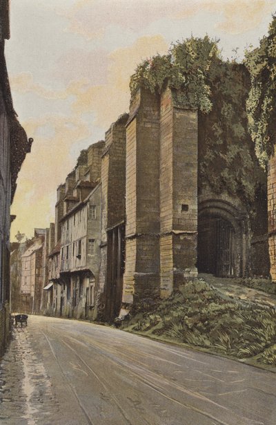 Beaumont-le-Roger, Entrada de la antigua abadía de French Photographer