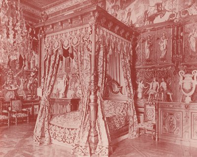 Dormitorio de Ana de Austria, Fontainebleau de French Photographer