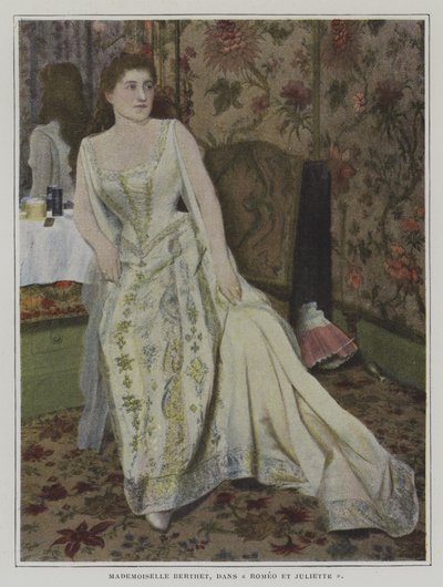 La soprano belga Lucy Berthet como Julieta en la ópera Romeo y Julieta de Charles Gounod de French Photographer