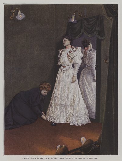 Berthe Cerny, actriz francesa (foto en color) de French Photographer