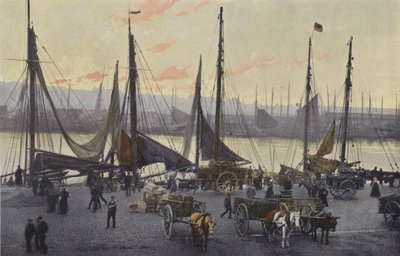 Boulogne-sur-Mer, Preparativos para la pesca de arenques de French Photographer