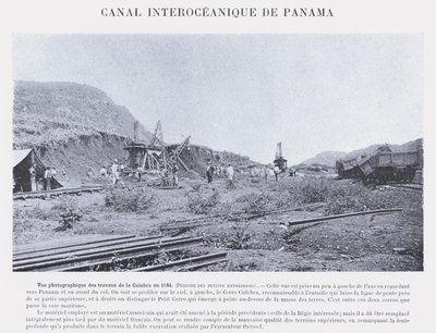 Canal Interoceánico de Panamá (foto en b/n) de French Photographer