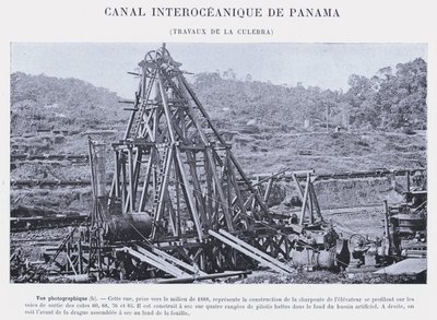 Canal Interoceánico de Panamá, Trabajos de La Culebra de French Photographer
