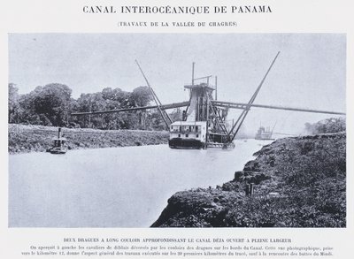 Canal Interoceánico de Panamá, Trabajos del Valle del Chagres de French Photographer