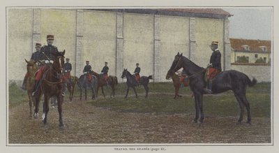 Entrenamiento de caballería de French Photographer