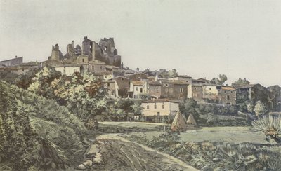 Chabrillan, Vista general y ruinas del Castillo de French Photographer