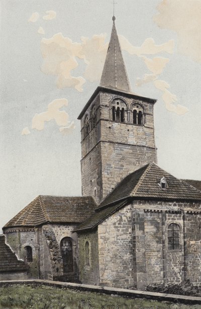 Champ-le-Duc, Iglesia, Conjunto sur de French Photographer