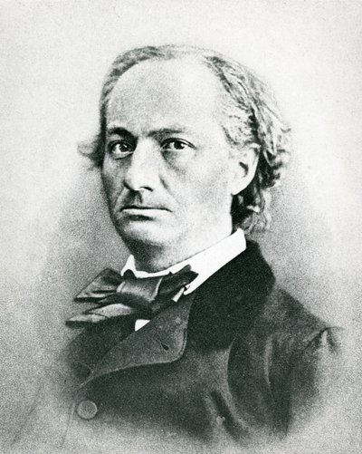 Charles Baudelaire (1821-67) de French Photographer