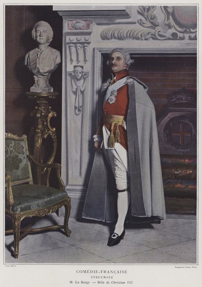 Charles le Bargy como Christian VII en Struensee de French Photographer