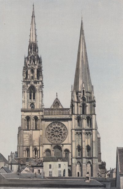 Chartres, Catedral de Notre-Dame, Fachada oeste de French Photographer
