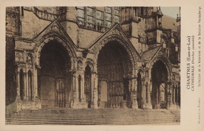 Chartres, Eure-Et-Loir, Catedral, Conjunto del Pórtico de French Photographer