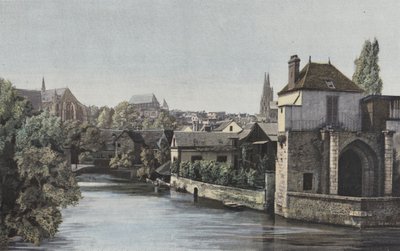 Chartres, Vista desde el puente de la Courtille de French Photographer