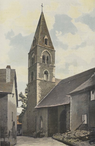 Chorges, Iglesia, Campanario, lado Norte de French Photographer