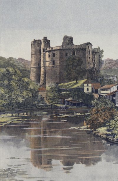 Clisson, Chateau, Vista desde el viaducto de French Photographer