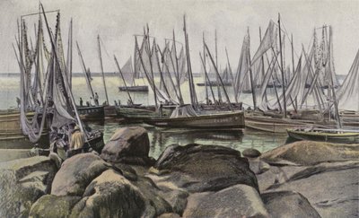 Concarneau, Barcos de pesca para la sardina de French Photographer