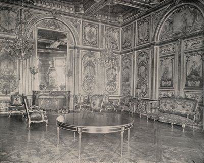 Sala de Consejo, Palacio de Fontainebleau de French Photographer