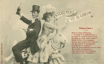 Pareja en un paseo de carnaval de French Photographer