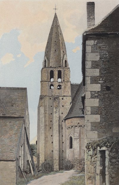 Courcay, Campanario de la iglesia de French Photographer