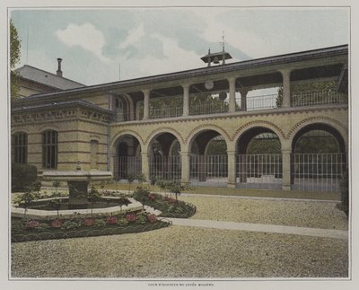 Patio del Liceo Molière, París de French Photographer