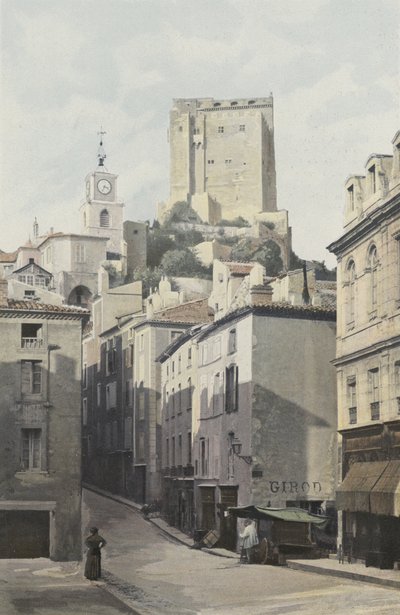Crest, Torre, Lado de la ciudad de French Photographer