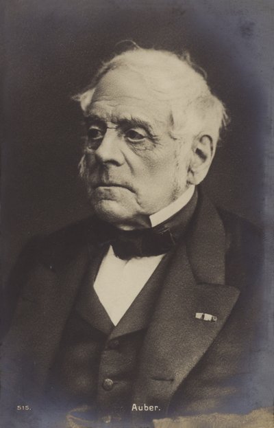 Daniel Auber, compositor francés (1782-1871) de French Photographer