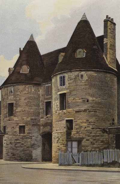 Dieppe, Puerta del Puerto Oeste (lado del mar) de French Photographer