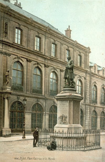 Dijon, Francia, Plaza Rameau, El Museo de French Photographer