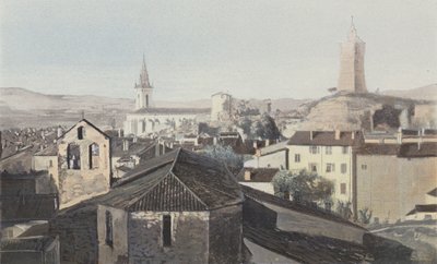 Draguignan, Vista general, Torre del Reloj de French Photographer