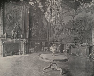Salón de Dibujo, Palacio de Fontainebleau de French Photographer