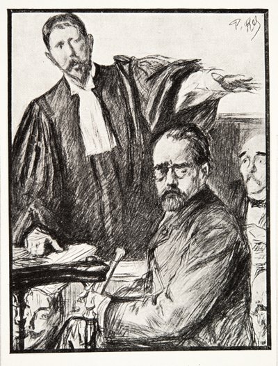 Dreyfus en su juicio, de Histoire de la Troisième République, Vol. I, l