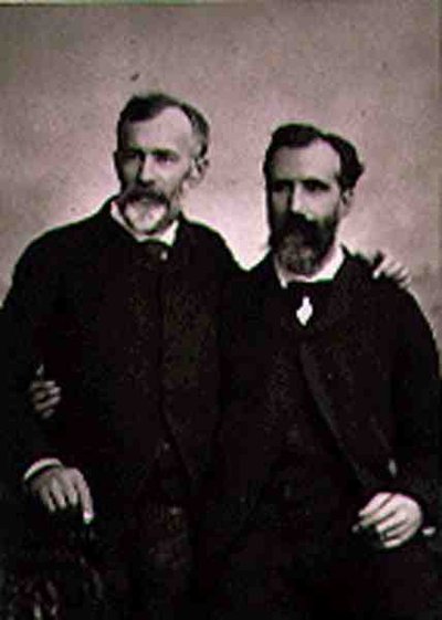 Emmanuel Benner (1836-96) y Jean Benner (1836-1906), de 