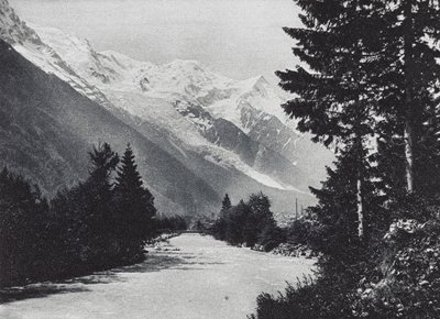 Alrededores de Chamonix (foto b/n) de French Photographer