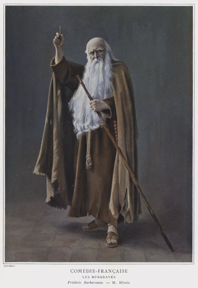 Eugene Silvain como Frederick Barbarossa en Les Burgraves de French Photographer