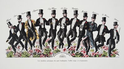 Eventail Boulangiste, de Histoire de la Troisième République, Vol. I, l