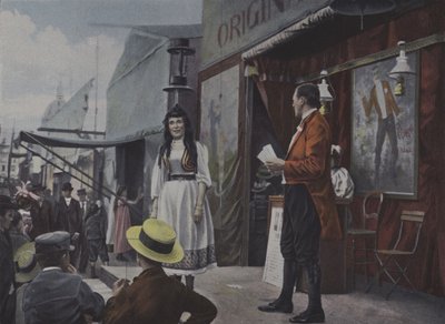 Artistas de feria en el escenario de French Photographer