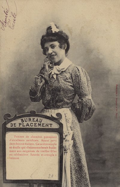 Femme De Chambre, en alquiler de French Photographer